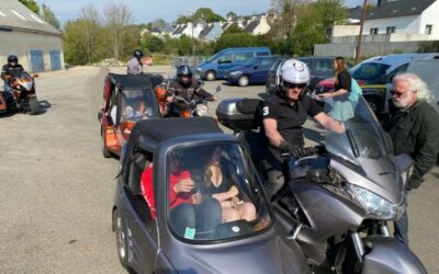 Baptêmes de side-cars solidaires